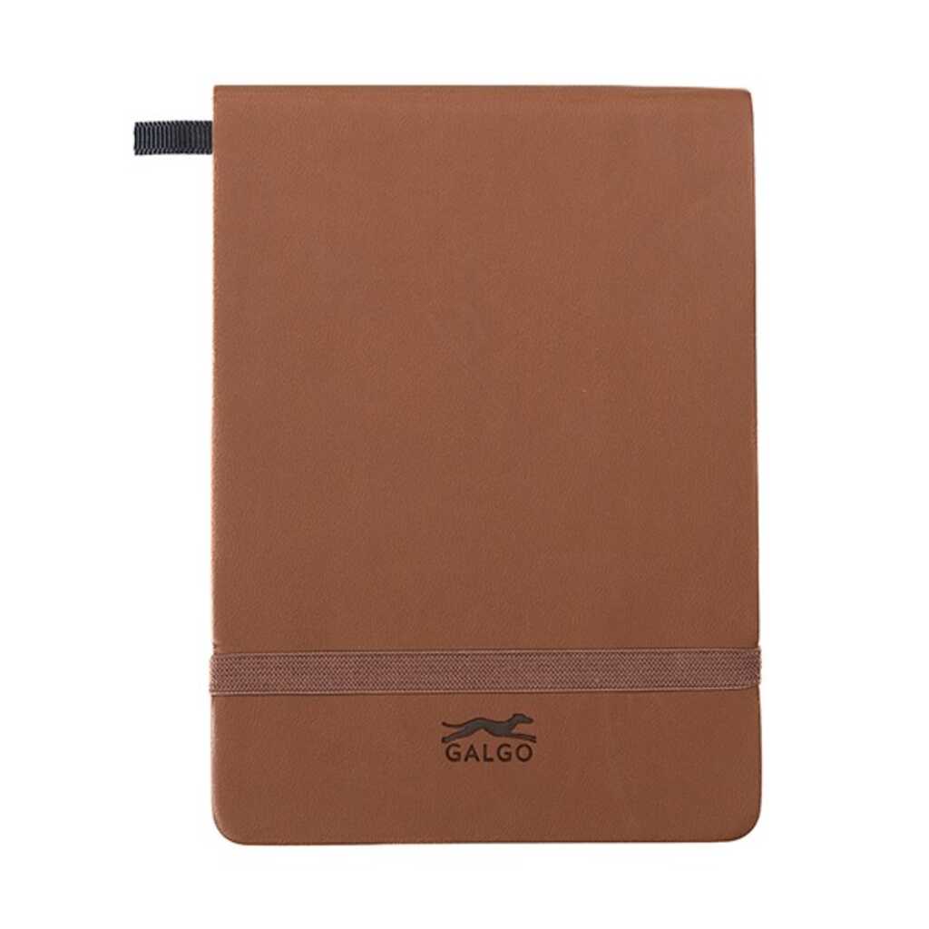 cuaderno galgo 105x148 80h 100g marron