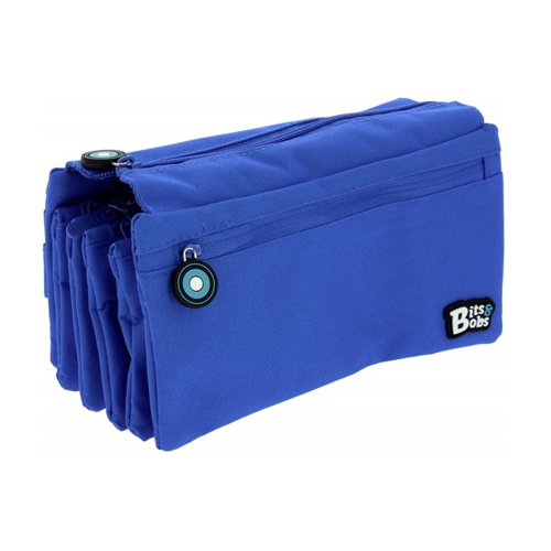 estuche caudruple bits&bots azul