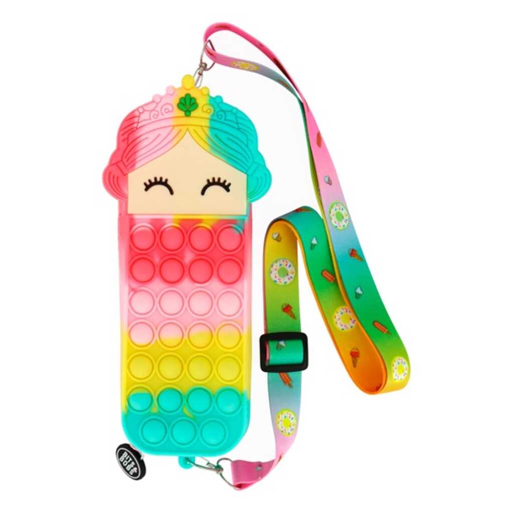 estuche princesa bubbles silicona
