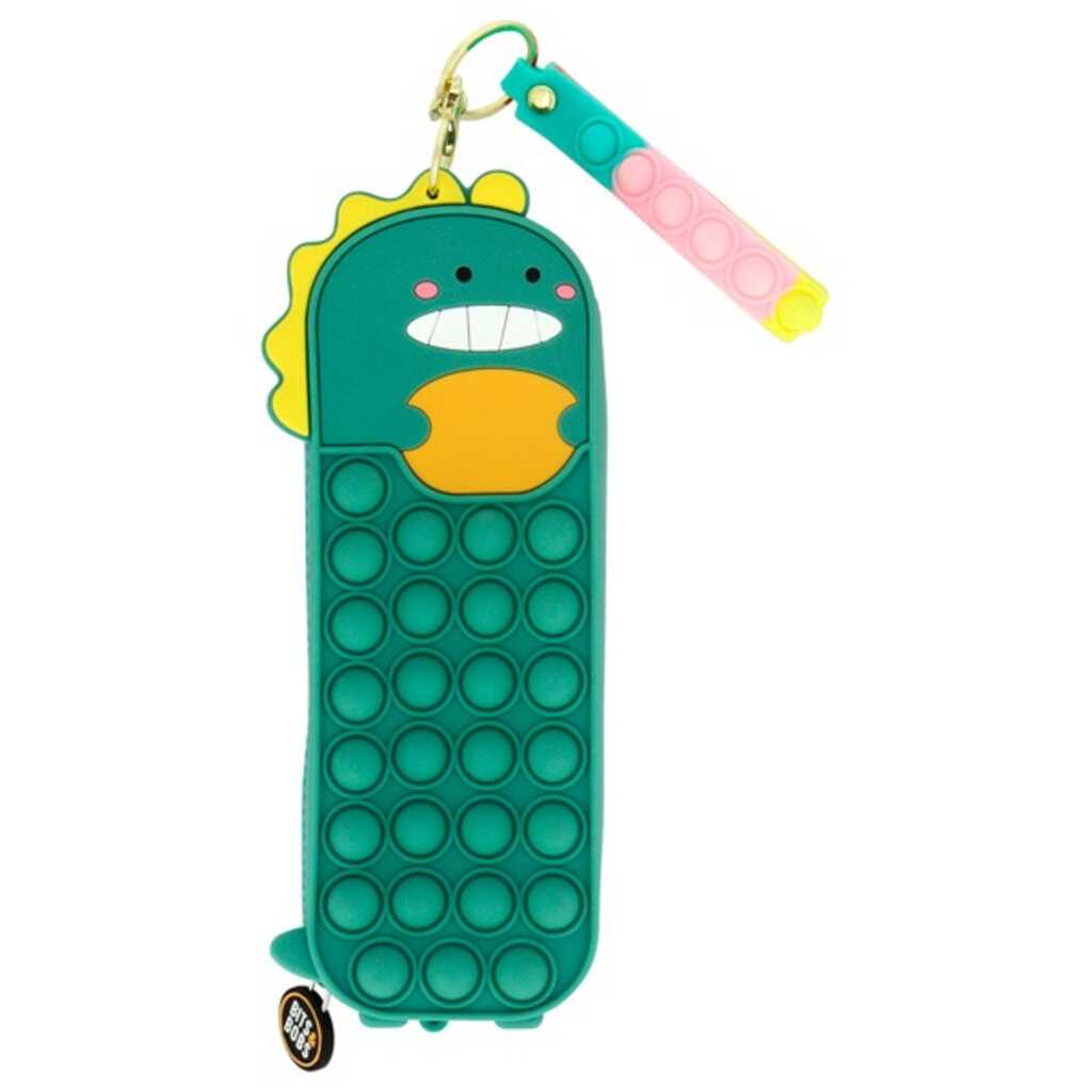 estuche dino bubbles silicona
