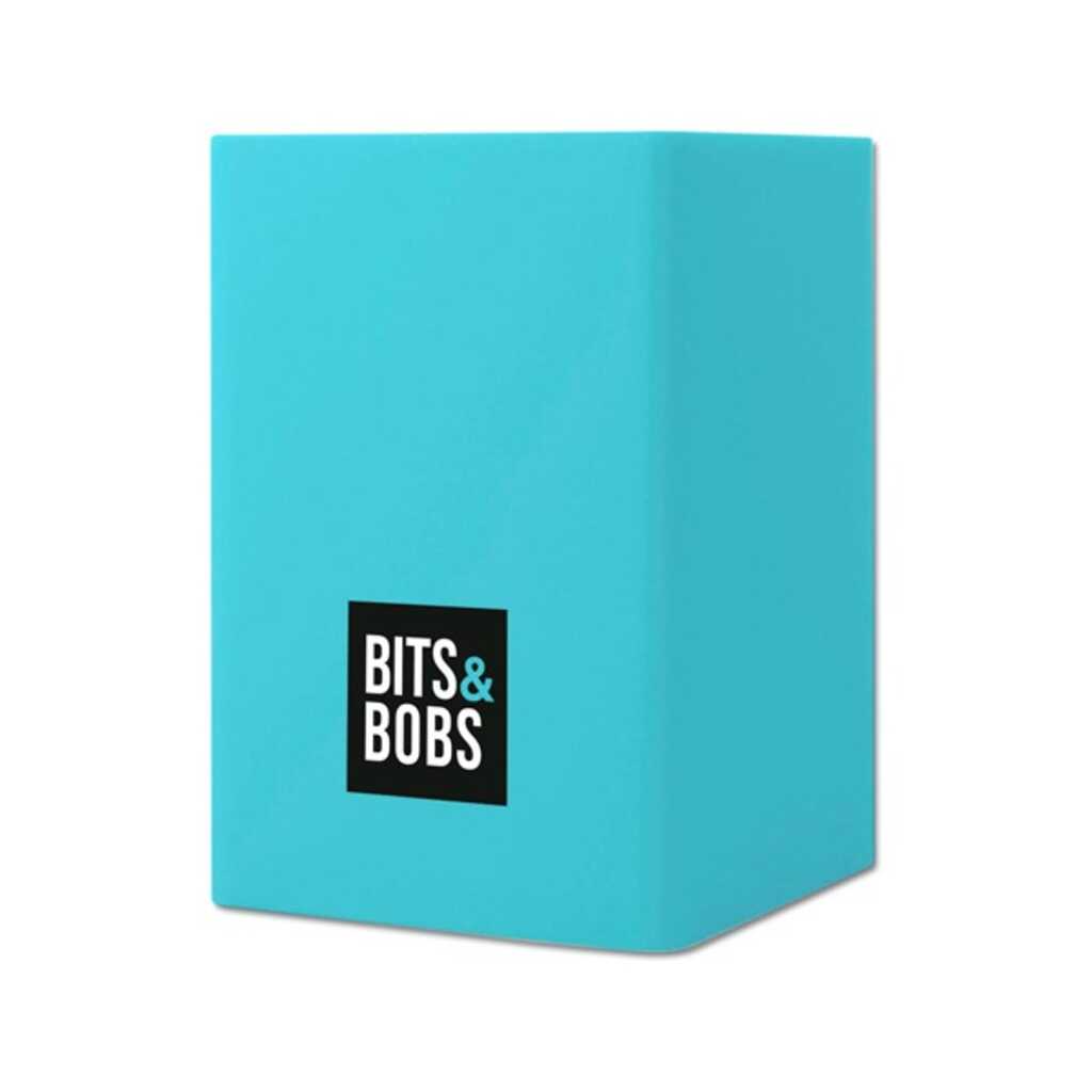 cubilete silicona bits&bob azul pastel