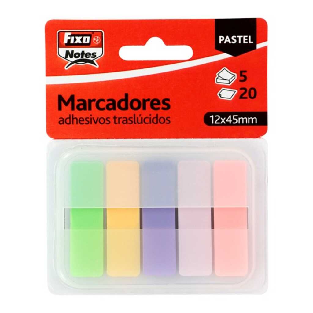 pack popup 5 marcadores 20h 12x45mm pas
