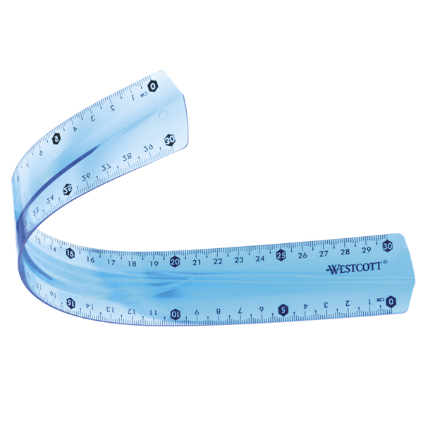 regla 15cm flexible resistente roturas