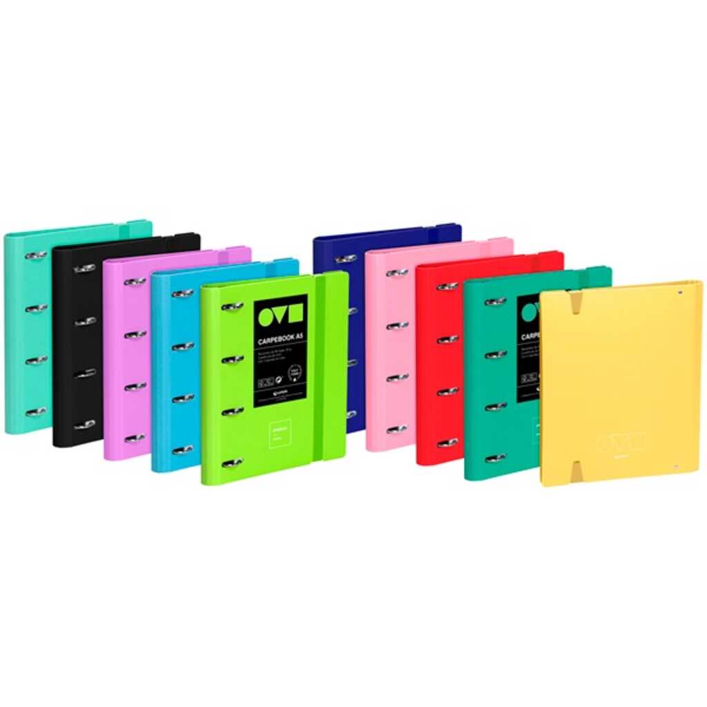 carpebook 4025 a5 uneq. minimal surtido