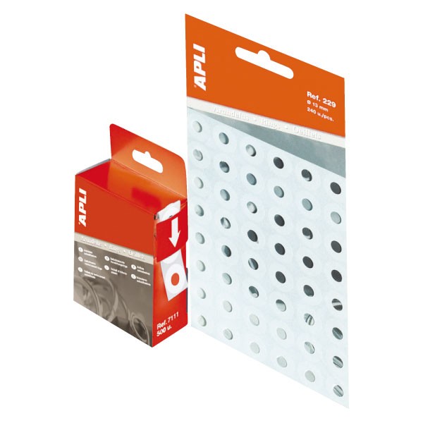 caja 200u arandelas autoadhesivas