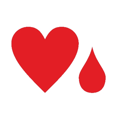 rollo gomets corazon/lagrima rojo