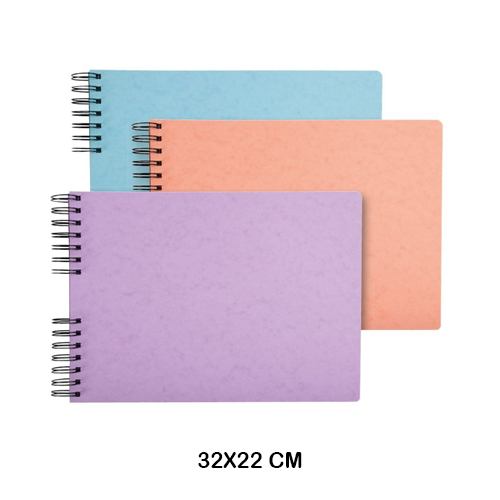 album fotos espiral 32x22 aquarel surtid