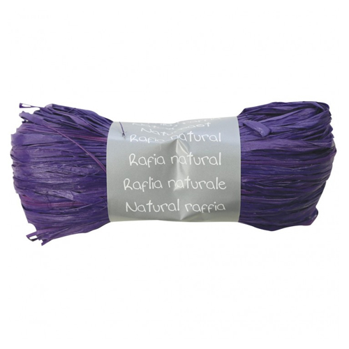 madeja de rafia natural 50gr.