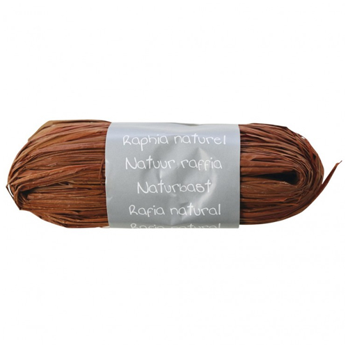 madeja de rafia natural 50gr.