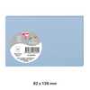 pack 5 targetes 82x128mm 210gr blau  pack 5 targetes 82x128mm 210gr blau