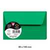 pack 5 sobres 90x140mm 120gr verde