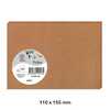 targeta 110x155mm 200gr kraft  targeta 110x155mm 200gr kraft