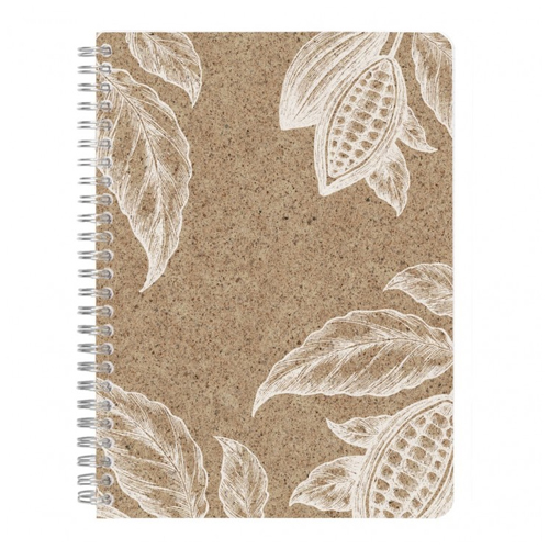 cuaderno espiral a5 74h cocoa surtido