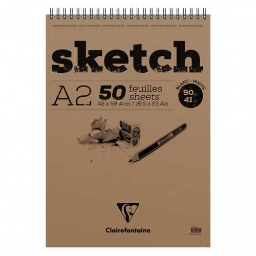 bloc esbozo espiral microp.90g a4 100h