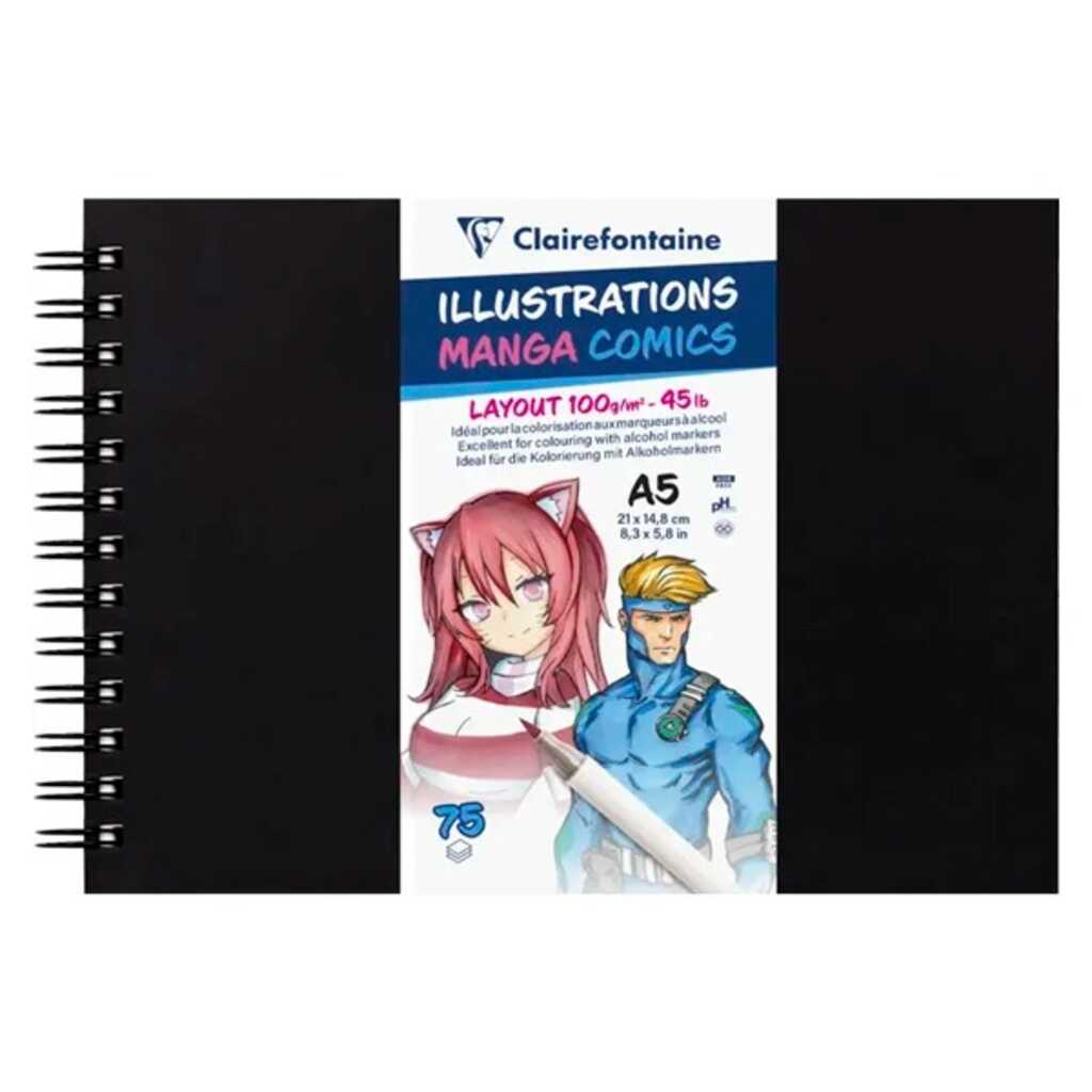 bloc espir.a5 layout ilust.manga comics