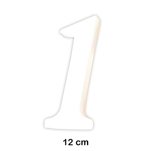 numero '1' 12cm. decopatch