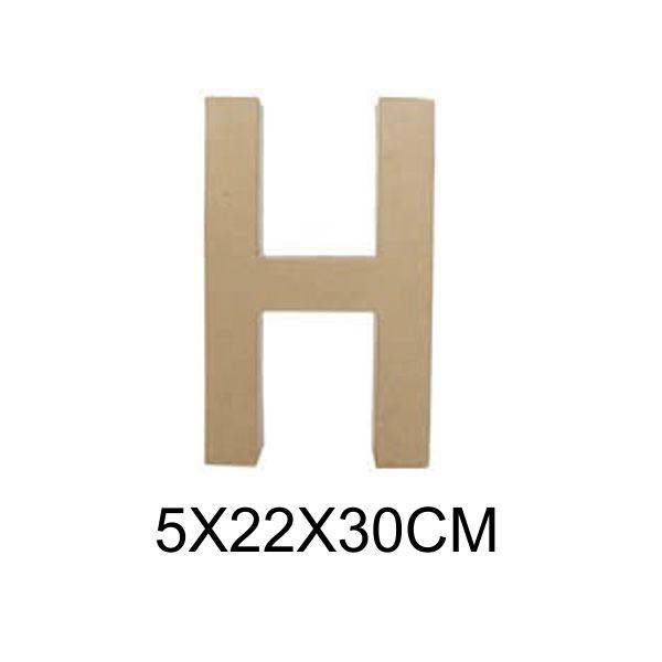 letra 'h' fantasia decopatch