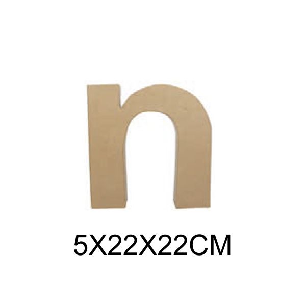 letra 'n' fantasia decopatch