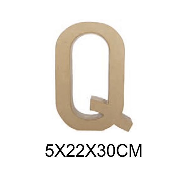 letra 'q' fantasia decopatch