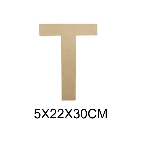 letra 't' fantasia decopatch