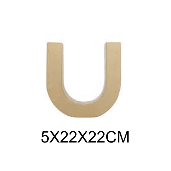 letra 'u' fantasia decopatch