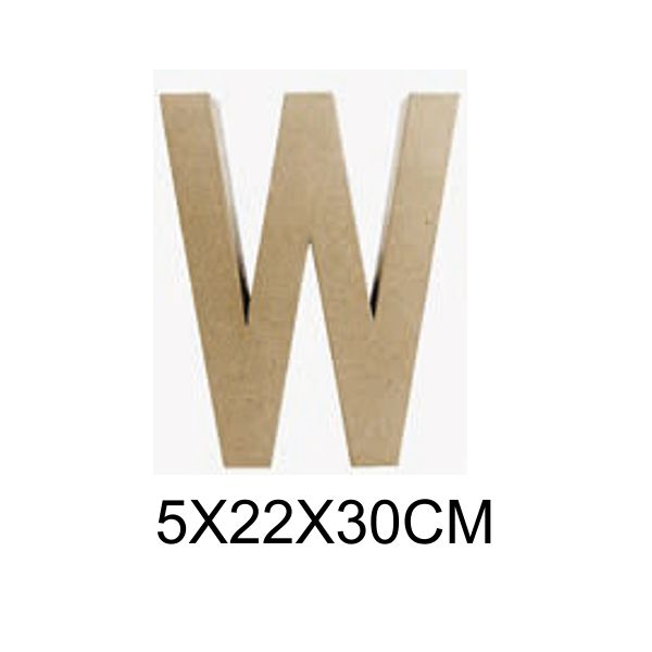 letra 'w' fantasia decopatch