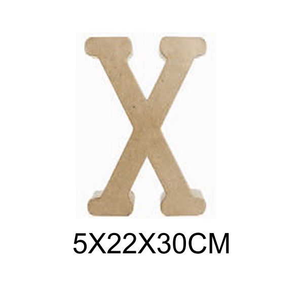 letra 'x' fantasia decopatch