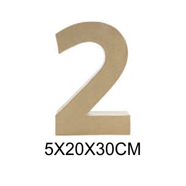 numero '2' fantasia decopatch