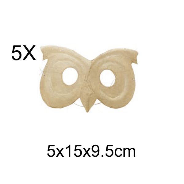 antifaz ni¥os buho decopatch