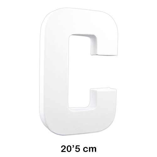 letra 'c' 20.5cm decopatch