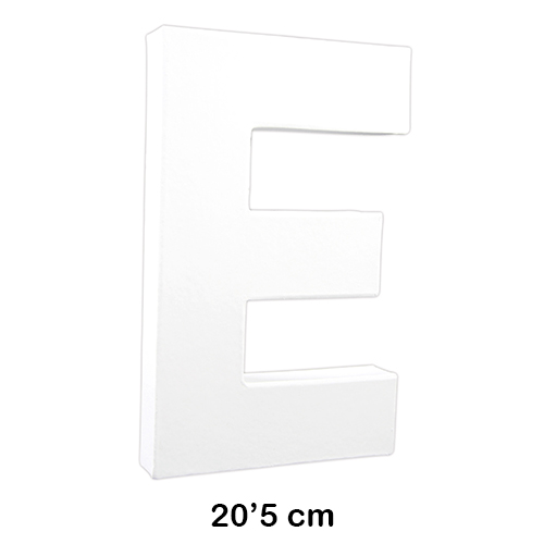 letra 'e' 20.5cm decopatch