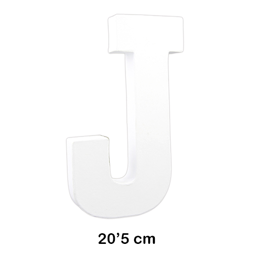 letra 'j' 20.5cm decopatch