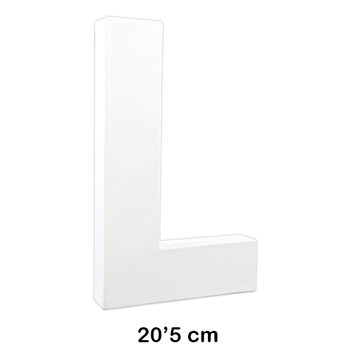 letra 'l' 20.5cm decopatch