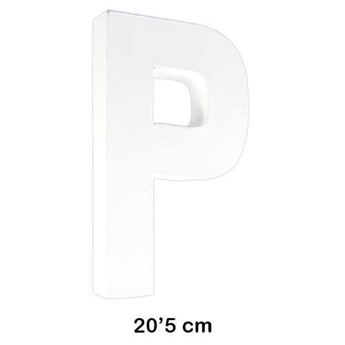 letra 'p' 20.5cm decopatch