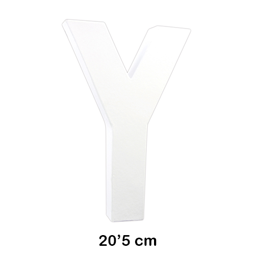 letra 'y' 20.5cm decopatch