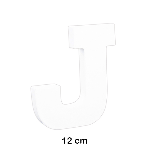 letra 'j' 12cm decopatch