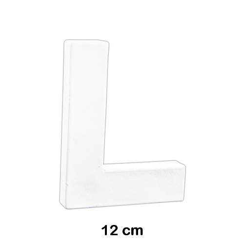 letra 'l' 12cm decopatch