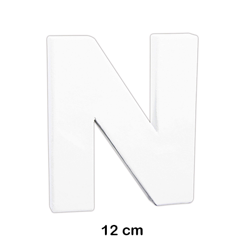 letra 'n' 12cm decopatch