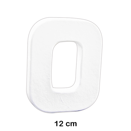 letra 'o' 12cm decopatch