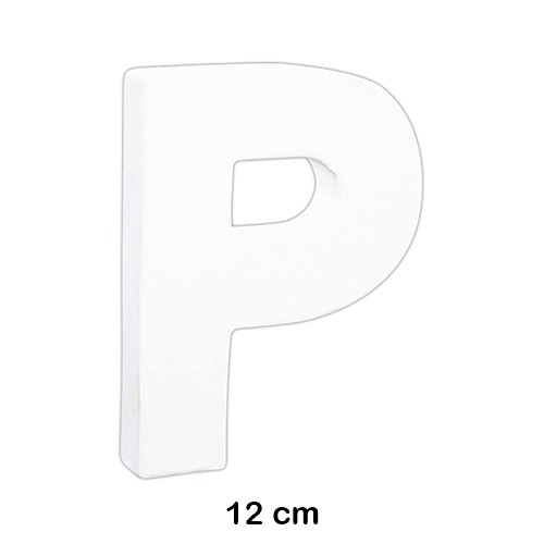 lletra 'p' 12cm decopatch