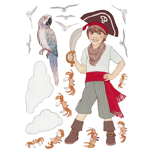 stickers de pared pack.2 hojas decopatch