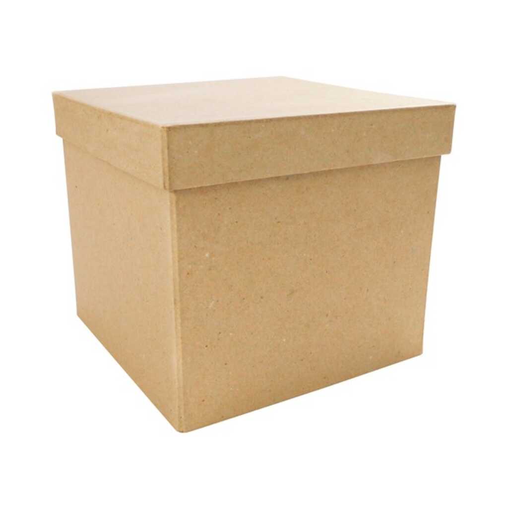 caja cuadrada 16x16x14cm