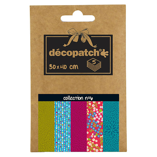 paquete hojas decopatch n.6