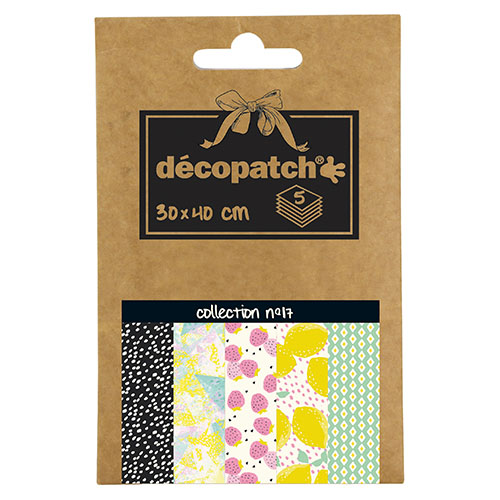 paquete hojas decopatch n.17
