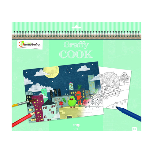 graffy cook super verduras decopatch