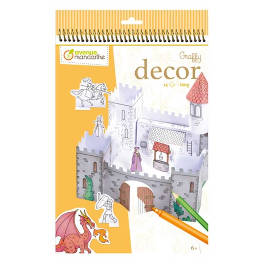 graffy decor, castillo de caballeros