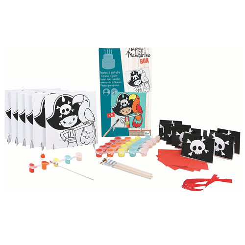 happy mand.box piratas pintar decopatch