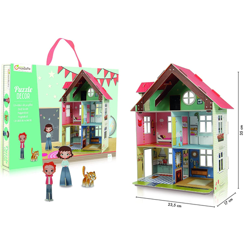 puzzle 'casa de mu¥ecas' decopatch