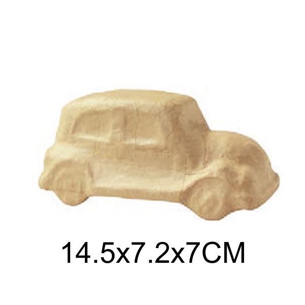 figura 'coche' 14.5cm. decopatch