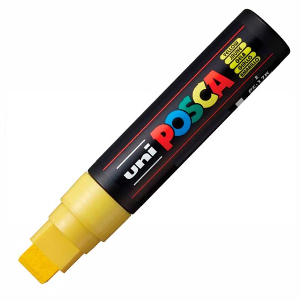 rotulador posca pc-17k amarillo